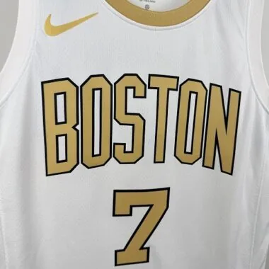 Boston Celtics 2026 White City Edition No. 7 Jaylen Brown NBA Jersey