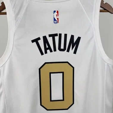 Boston Celtics 2026 White City Edition No. 0 Jayson Tatum NBA Jersey