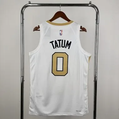 Boston Celtics 2026 White City Edition No. 0 Jayson Tatum NBA Jersey