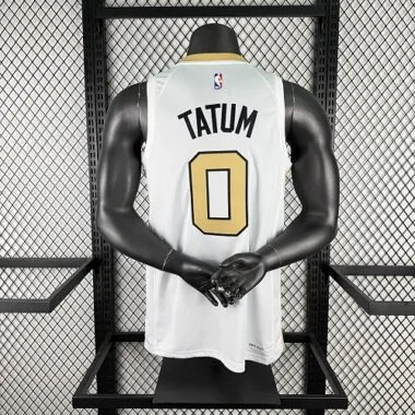 Boston Celtics 2026 White City Edition No. 0 Jayson Tatum NBA Jersey