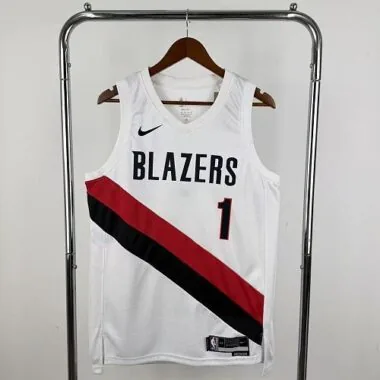 Portland Trail Blazers 2026 White No. 1 Ja Morant NBA Jersey