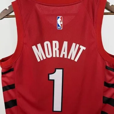Portland Trail Blazers 2026 Red No. 1 Ja Morant NBA Jersey