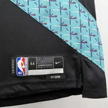 Portland Trail Blazers 2026 Black City Edition No. 1 Ja Morant NBA Jersey
