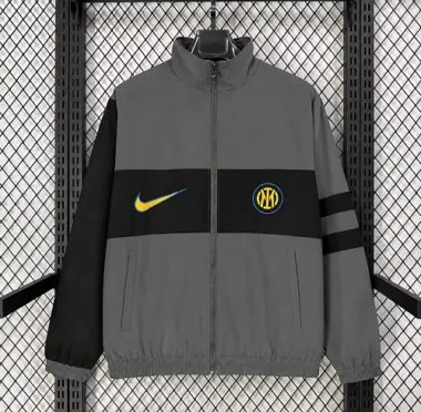 Inter Milan 2026/27 Gray Windbreaker S-2XL