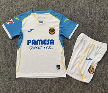 Villarreal CF 2026/27 Away Kids Kit Sizes 16-28