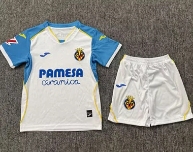 Villarreal CF 2026/27 Away Kids Kit Sizes 16-28