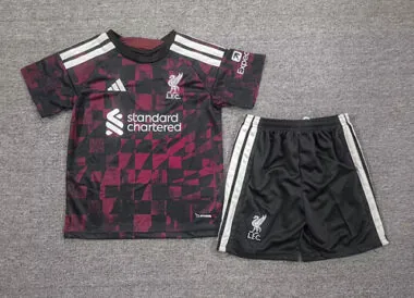 Liverpool 2026/27 Third Kids Kit Sizes 16-28
