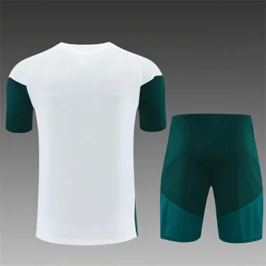 Real Madrid 2026/27 White and Green Training Suit (S-2XL)