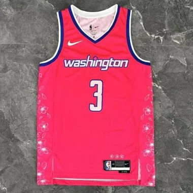 Washington Wizards 2023 Red City Edition No. 3 Young NBA Jersey