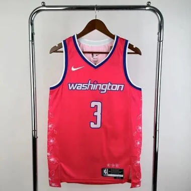 Washington Wizards 2023 Red City Edition No. 3 Young NBA Jersey