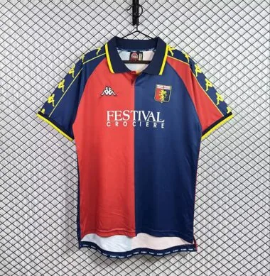 Genoa CFC 1999/00 Home Retro Jersey S-2XL