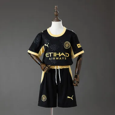Manchester City 2026/27 Away Kids Kit Sizes 16-28