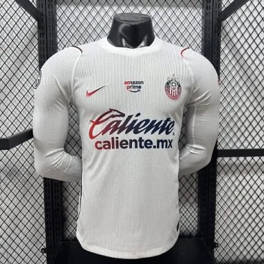 Chivas Guadalajara 2026/27 Away Player Version Long Sleeve Jersey S-2XL