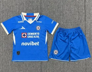 Cruz Azul 2026/27 Home Kids Kit 16-28