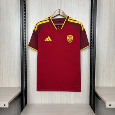 AS Roma 2026/27 Home Jersey - No Sponsor S-4XL