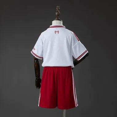 Liverpool 2026/27 Away Kids Kit - Red Shorts 16-28