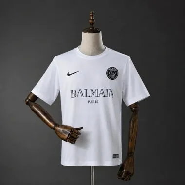 Paris Saint-Germain 2020/21 Balmain White Retro Jersey S-2XL