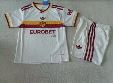 AS Roma 2026/27 Away Kids Kit Sizes 16-28