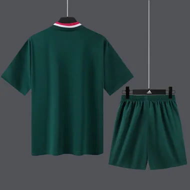 Real Madrid 2026/27 Green Retro Pattern Training Kit (S-2XL)