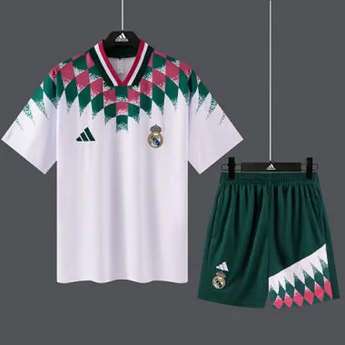 Real Madrid 2026/27 White Retro Model Training suit size S-2XL
