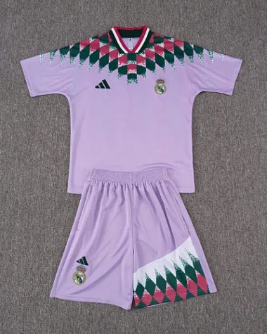 Real Madrid 2026/27 Light Purple Retro Model Training suit (S-2XL)
