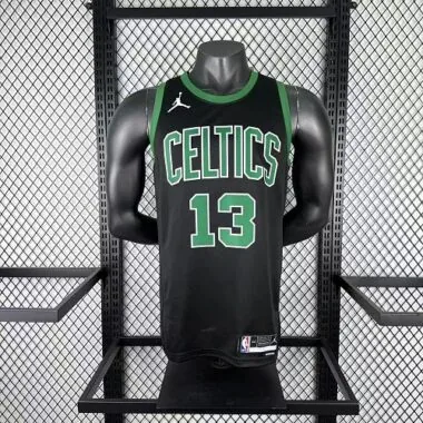 Boston Celtics 2023 Black George No. 13 NBA Jersey