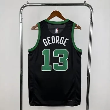 Boston Celtics 2023 Black George No. 13 NBA Jersey
