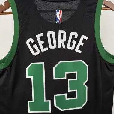 Boston Celtics 2023 Black George No. 13 NBA Jersey