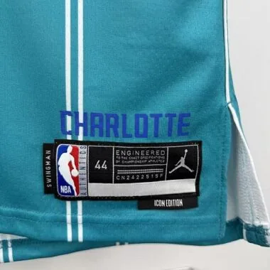 Charlotte Hornets 2026 Blue LaMelo Ball No. 1 NBA Jersey
