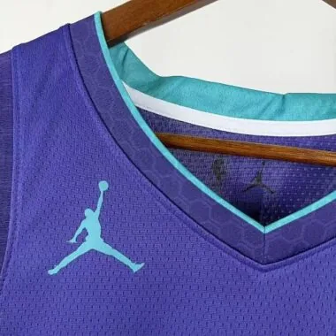 Charlotte Hornets 2026 Purple LaMelo Ball No. 1 NBA Jersey