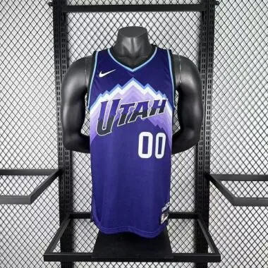 Utah Jazz 2026 Purple Jordan Clarkson No. 00 NBA Jersey
