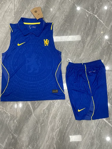 Chelsea 2026/27 Home Blue Sleeveless Training Kit S-2XL