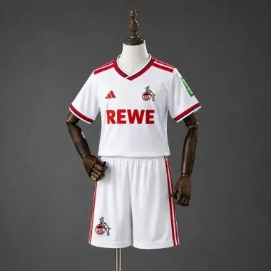 FC Köln 2026/27 Home Kids Kit Sizes 16-28