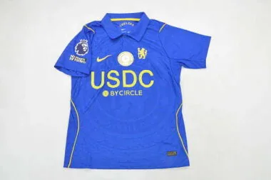 Chelsea 2026/27 Home Soccer Jersey Size S-4XL With Sponsors