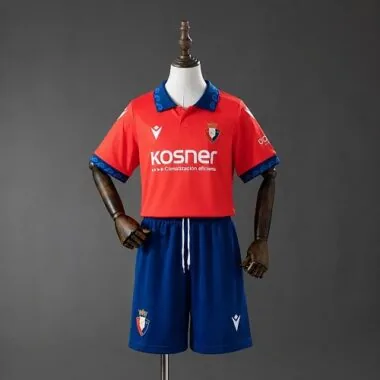 Osasuna 2026/27 Home kid kit Size: 16-28