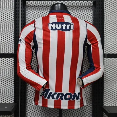 Chivas de Guadalajara 2026/27 Home Player Version Long Sleeve Jersey (S-2XL)