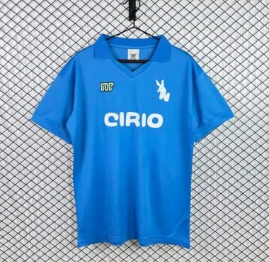 Retro 1982/83 Napoli home soccer jersey size S-2XL