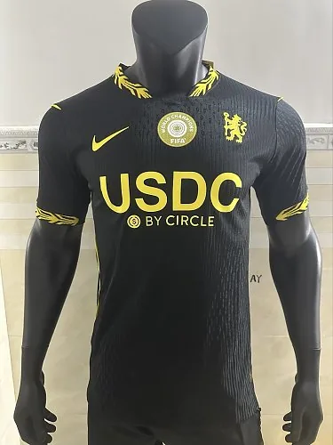Chelsea 2026/27 Away Jersey Player Version S-4XL With Sponsors