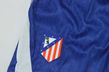 Kids Kit Atletico Madrid 2026/27 Home Player Version Soccer Jersey (Size 16-28)