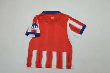 Kids Kit Atletico Madrid 2026/27 Home Player Version Soccer Jersey (Size 16-28)