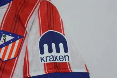 Kids Kit Atletico Madrid 2026/27 Home Player Version Soccer Jersey (Size 16-28)