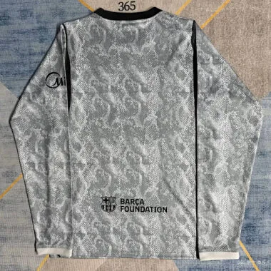 Barcelona 2026/27 Gray Goalkeeper Long Sleeve Jersey (S-4XL)