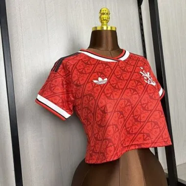 Women#039;s 2026/27 Flamengo Second Away Crop Jersey S-XXL