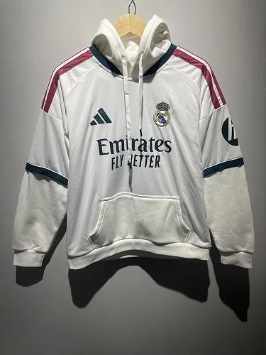 Real Madrid 2026/27 White Hoodie S-2XL
