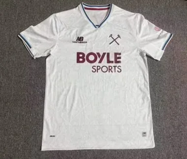 West Ham United 2026/27 White Away Jersey S-4XL