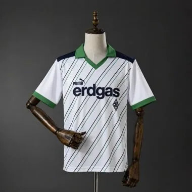Borussia Mönchengladbach 1986 Home Retro Jersey S-2XL