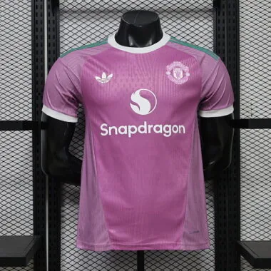 Manchester United 2026/27 Purple Player Version Goalkeeper Jersey S-2XL