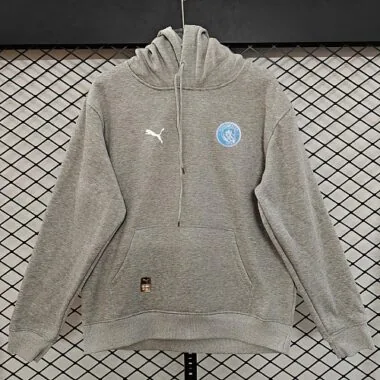 Manchester City 2026/27 Black Gold Crest Hoodie (S-2XL)