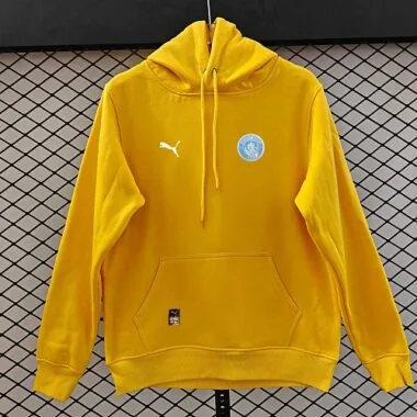 Manchester City 2026/27 Black Gold Crest Hoodie (S-2XL)