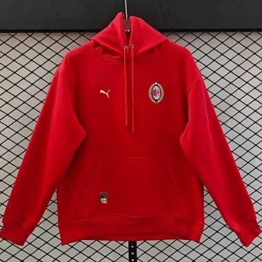 AC Milan 2026/27 Black Hoodie (S-2XL)